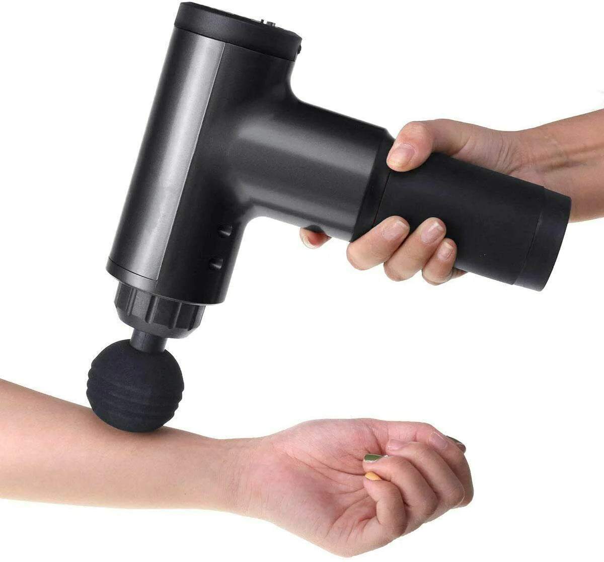 Massage Gun Percussion Massager Deep Tissue Muscle Vibrating Relaxing trendytreasureend Massage Gun Percussion Massager Deep Tissue Muscle Vibrating Relaxing trendytreasureend